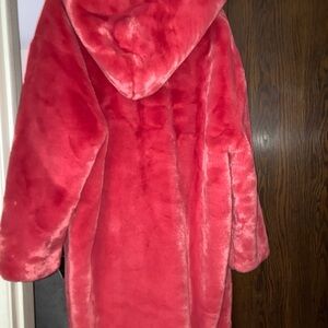 UGG faux fur coat. NWOT